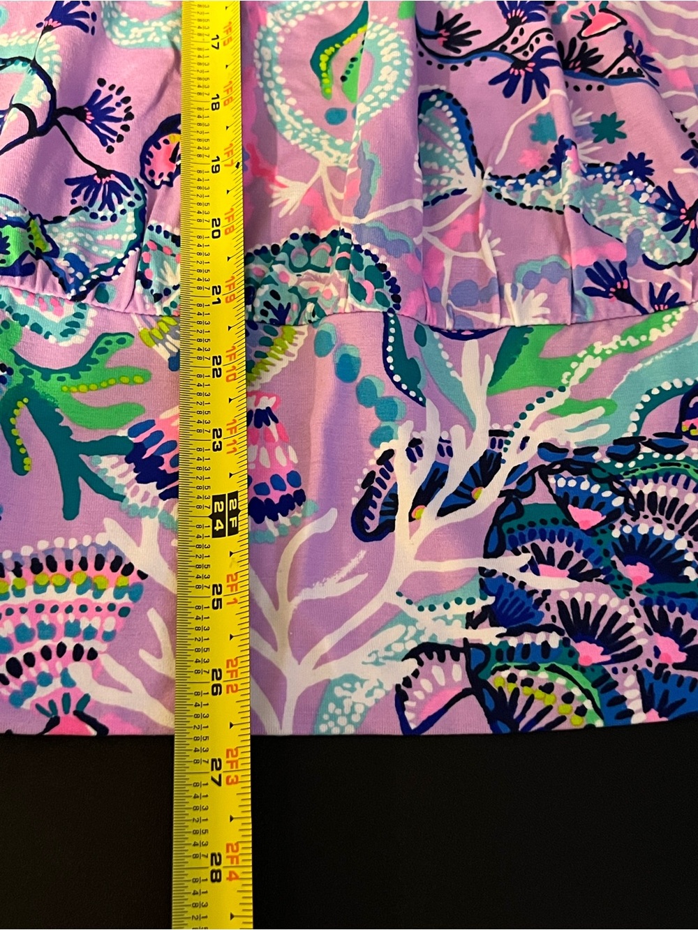 NWT Lilly Pulitzer Sleeveless “Bowen Mermaid For You” Printed Halter Top - Picture 6 of 7